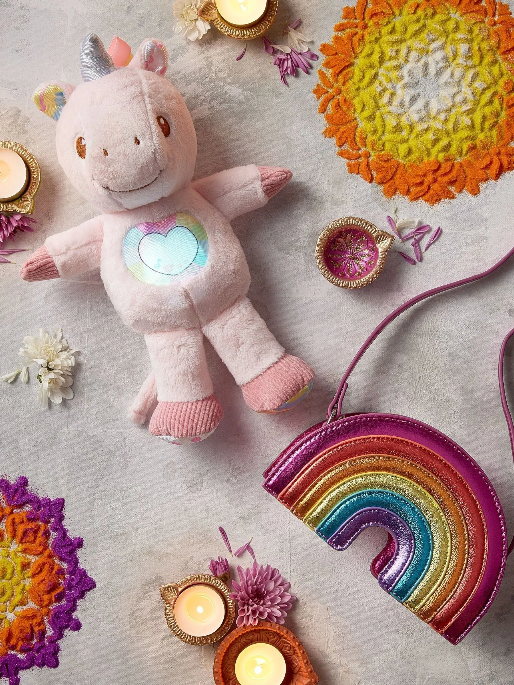 VTech Baby Colourful Cuddles Unicorn 528103