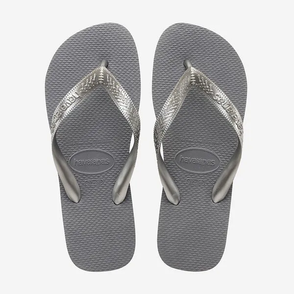 Havaianas Top Tiras in Steel Grey