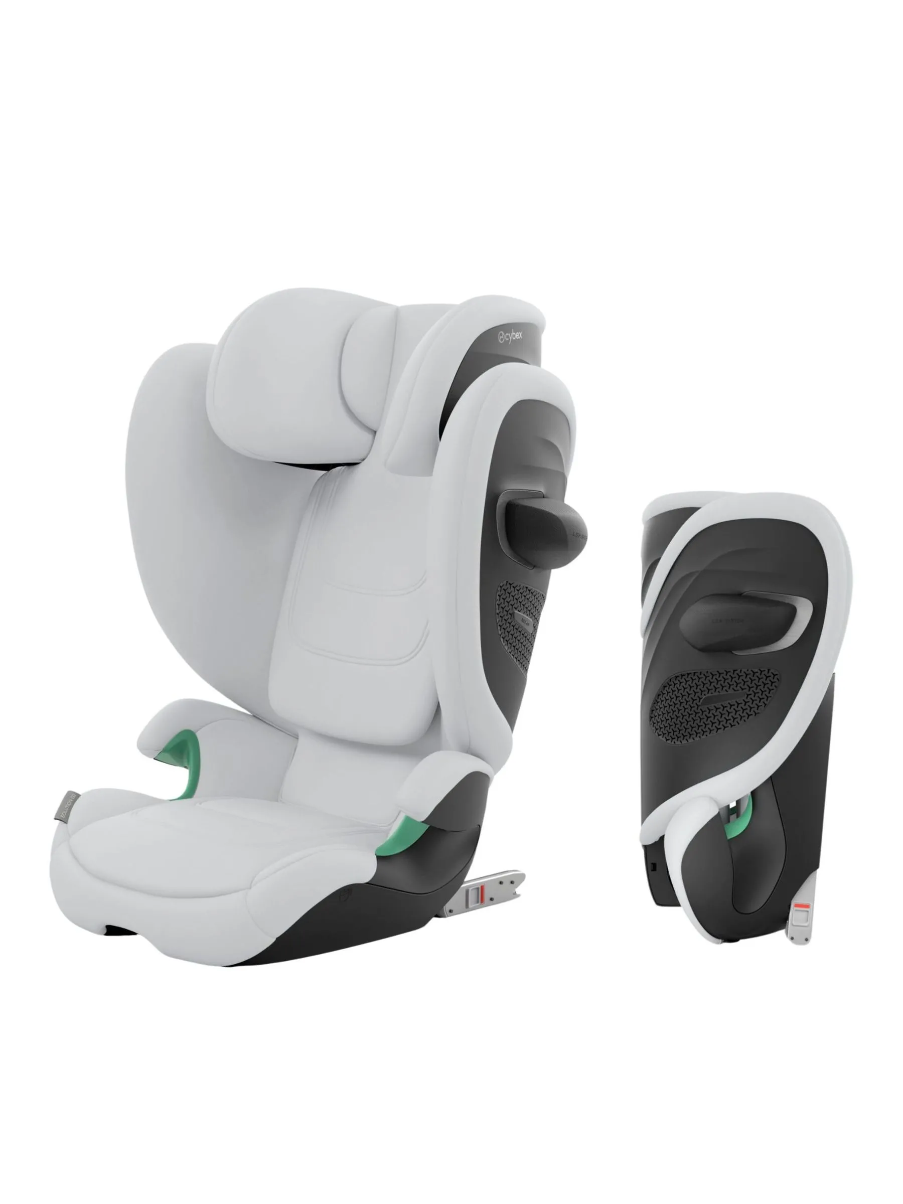 Cybex Fog Grey Solution G2 Ifix Child Car Seat