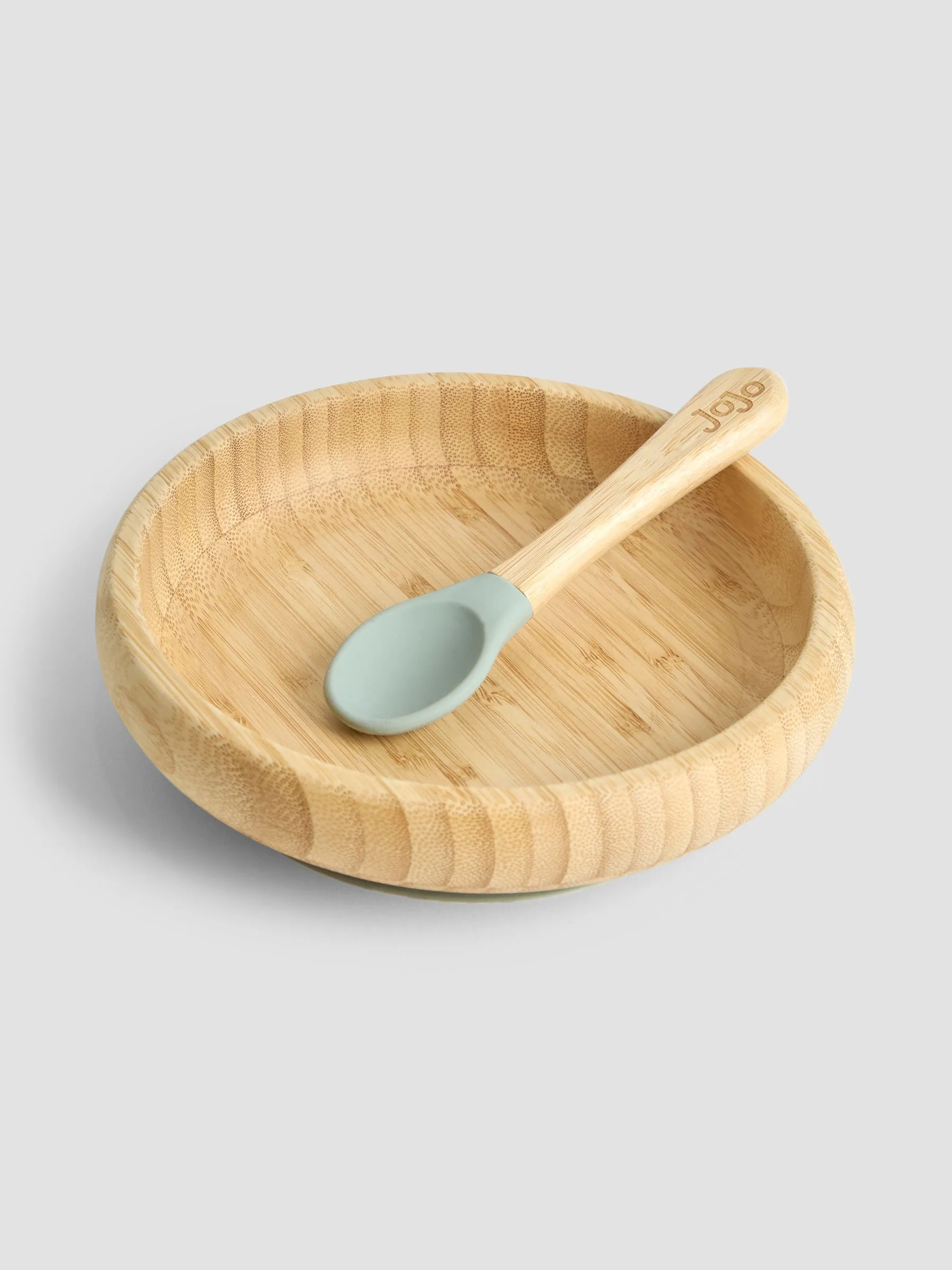 Plate with Suction & Spoon
