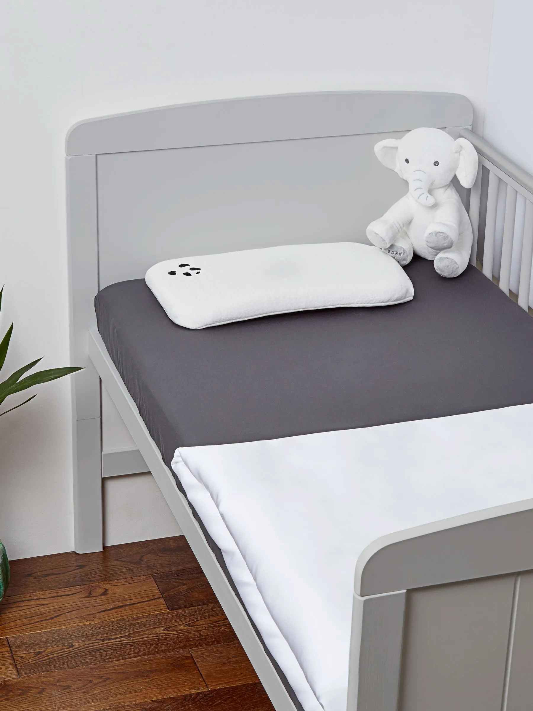 Panda London Pure White Kids Duvet Cover