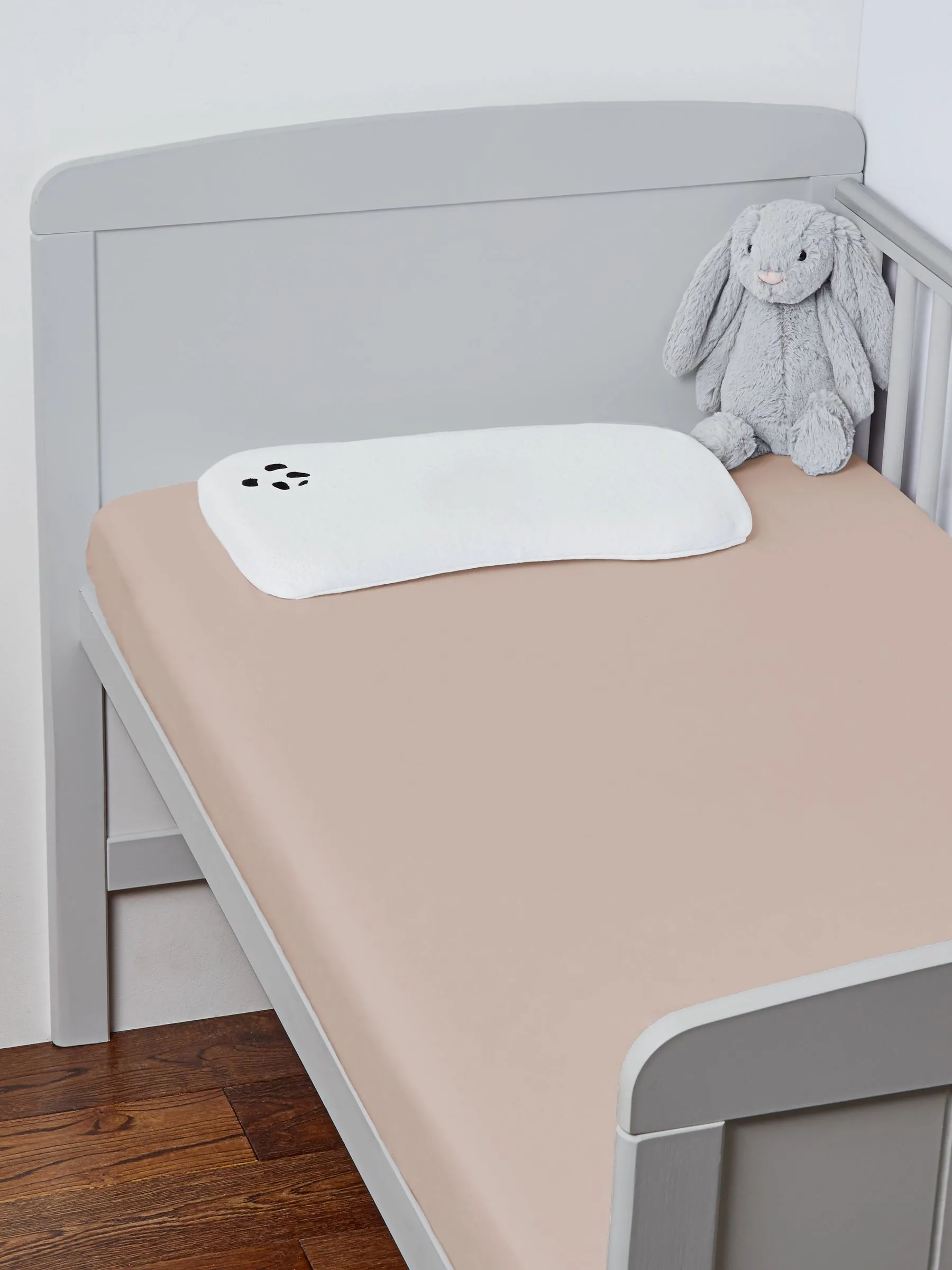 Panda London Set of 2 Vintage Pink Panda Kids Fitted Cotbed Sheets