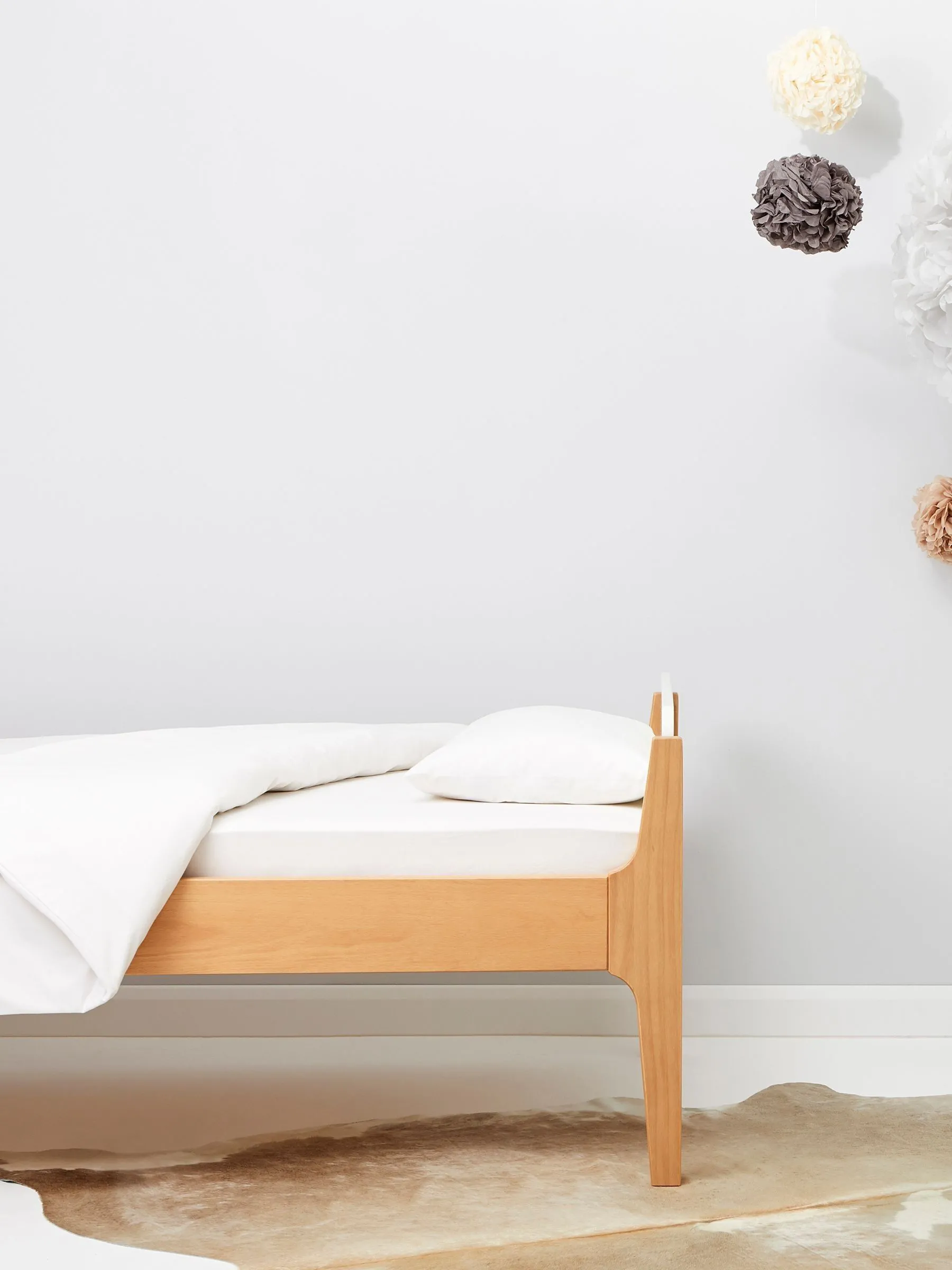 The Little Green Sheep Cream Duvet Cover and Pillowcase Set