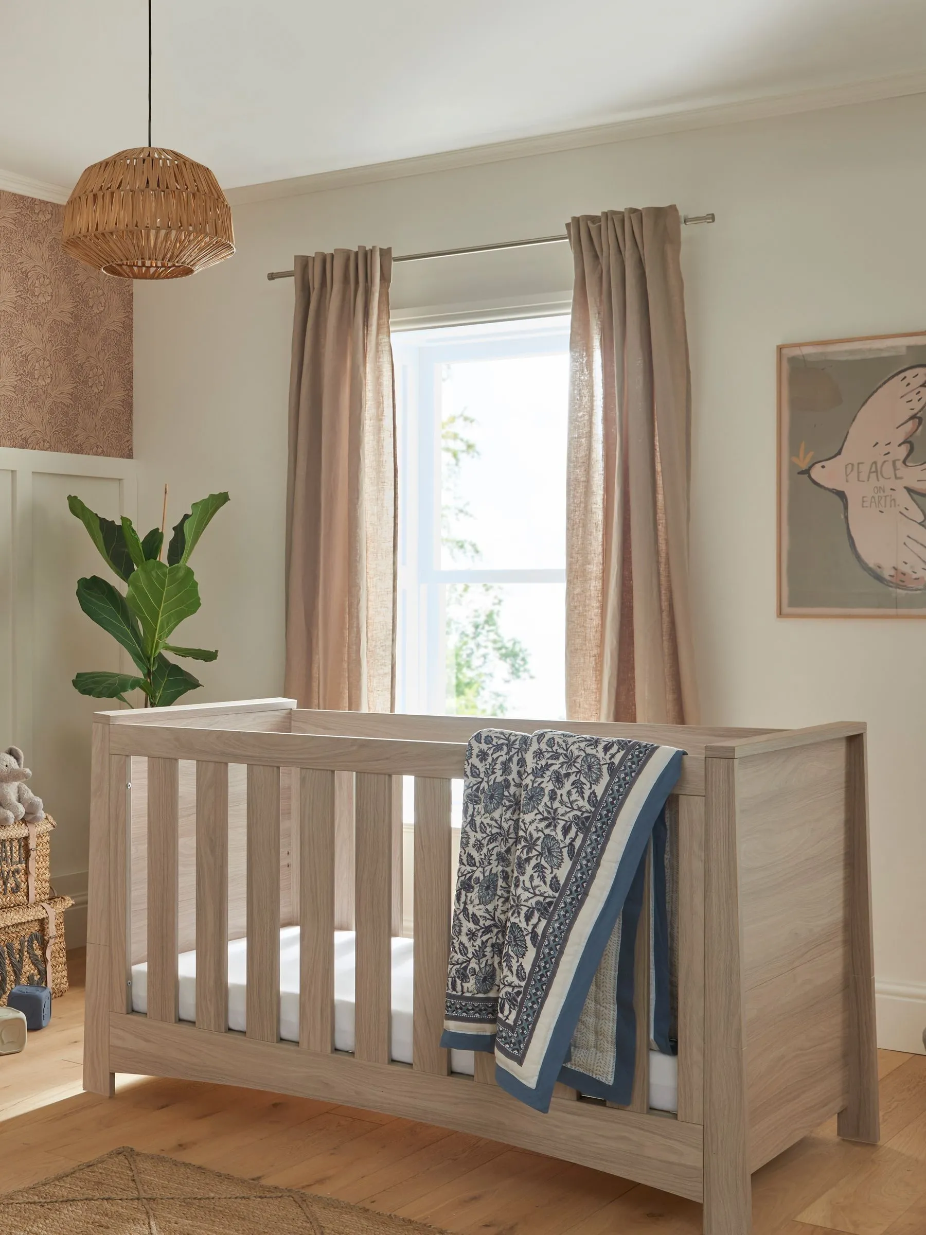 Cuddleco Ash Isla Cot Bed