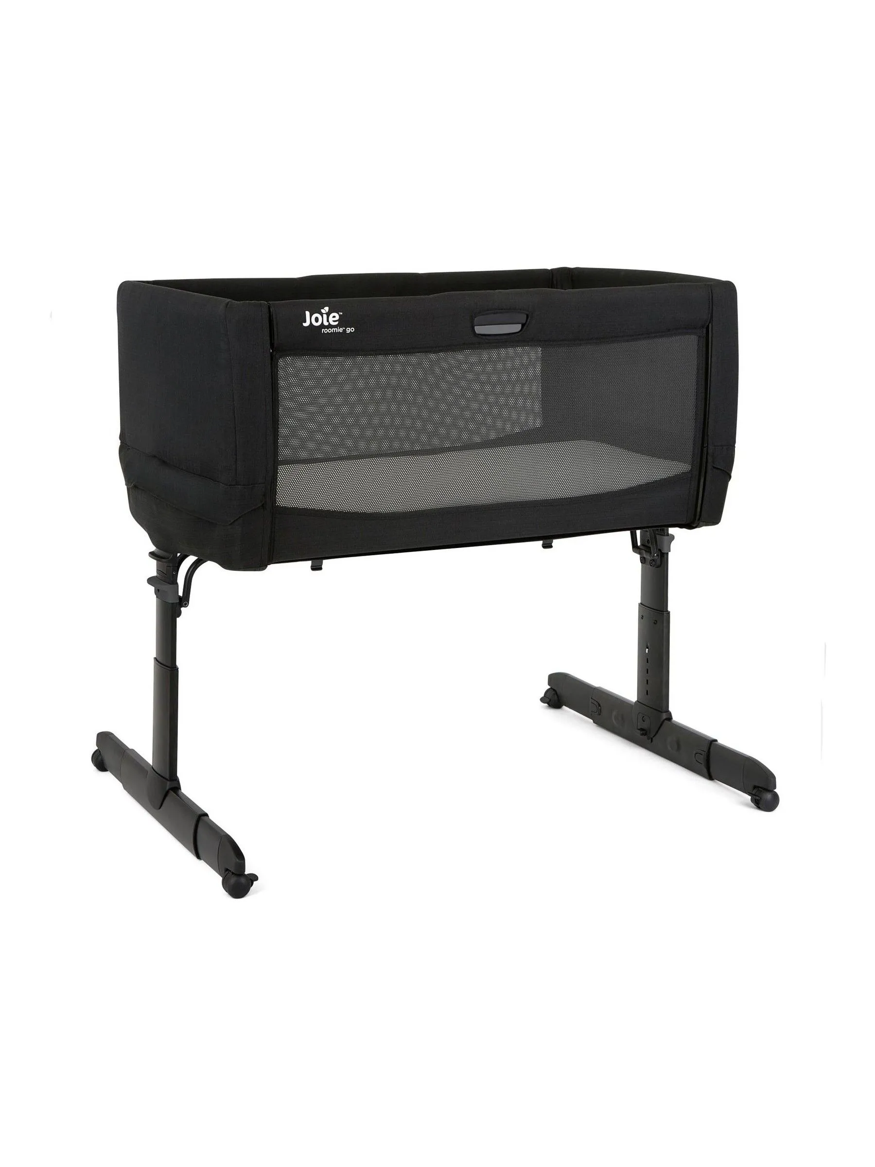 Joie Grey Shale Roomie Go Bedside Crib