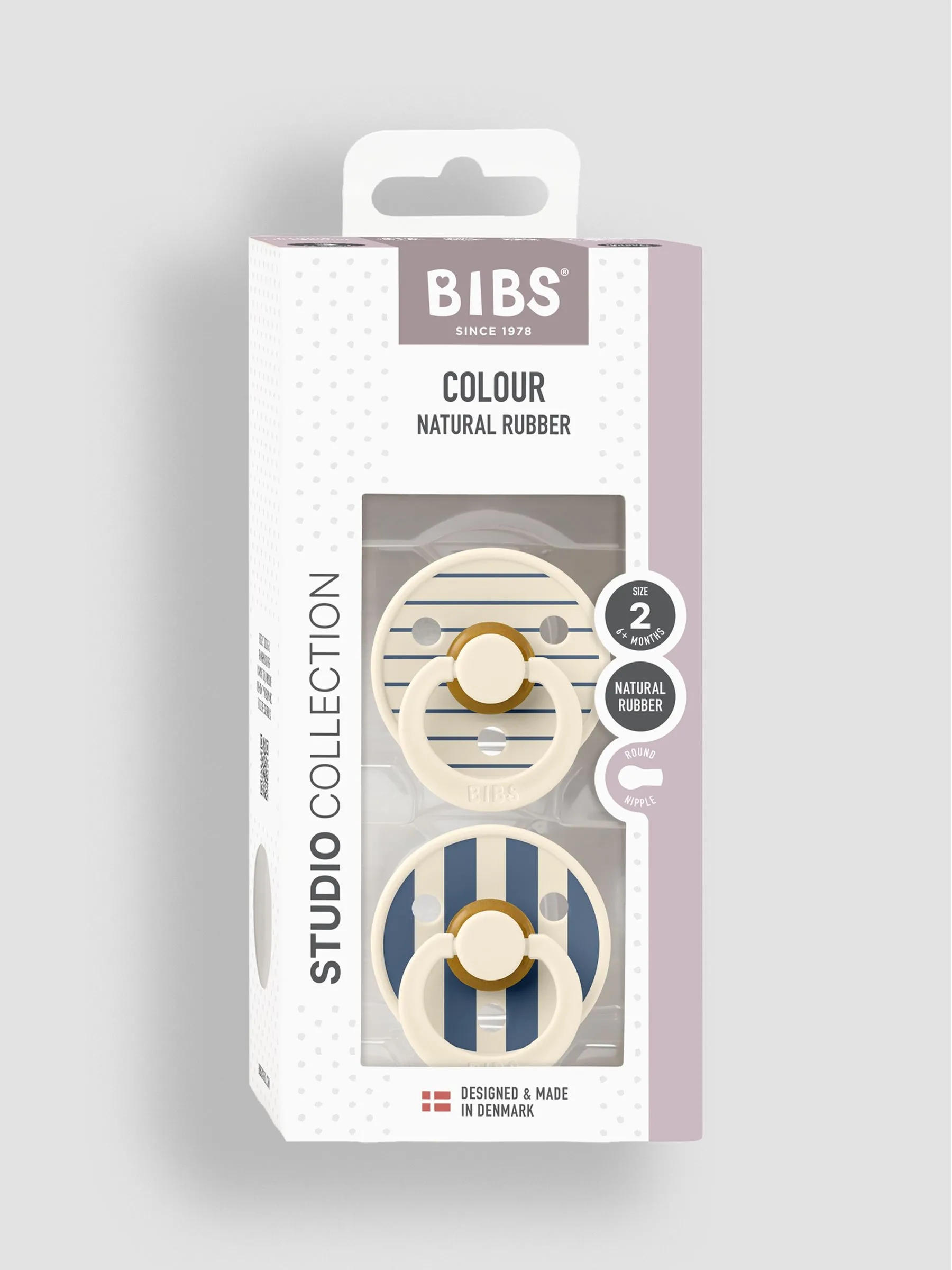 BIBS Studio 2-Pack Dummies Size 2