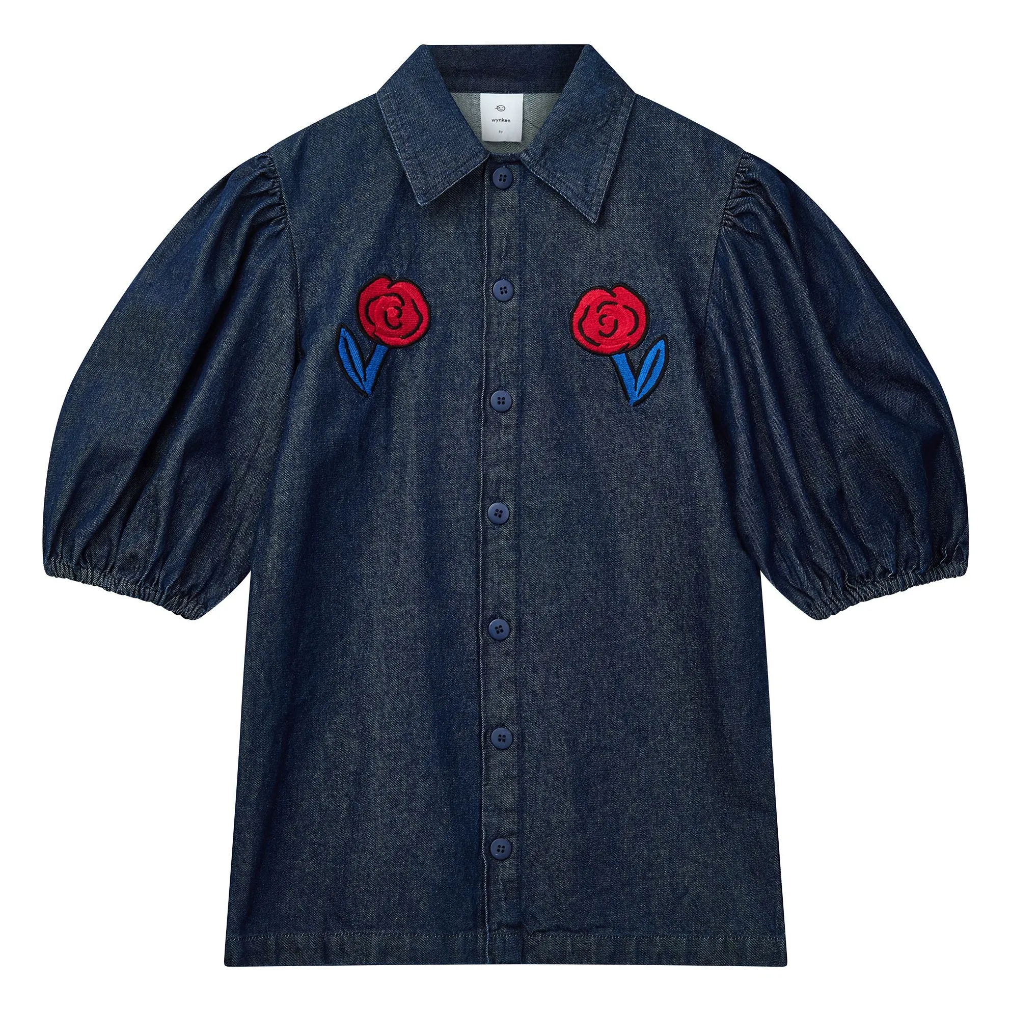 Wynken Annka Denim Dress | Denim blue