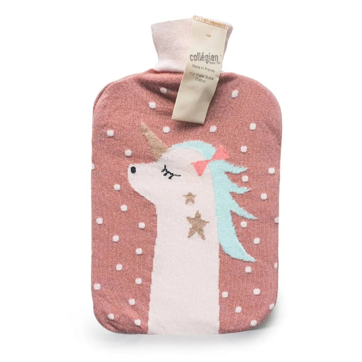 Licorne hot water bottle