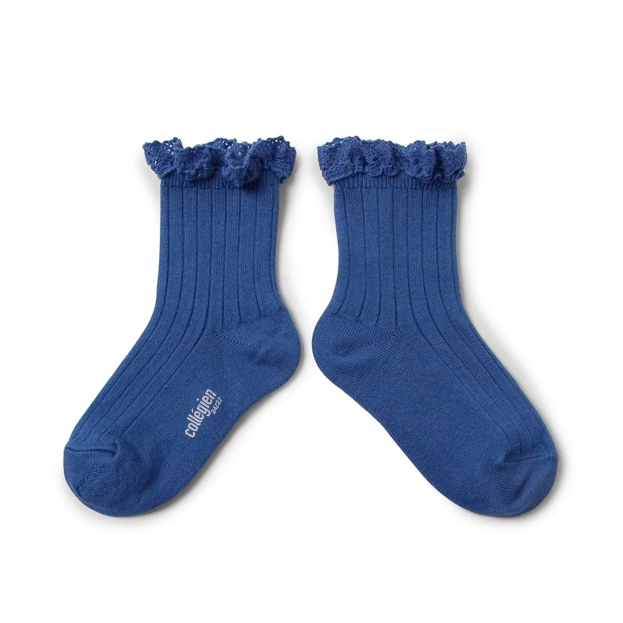 Socks Lili bleu saphir