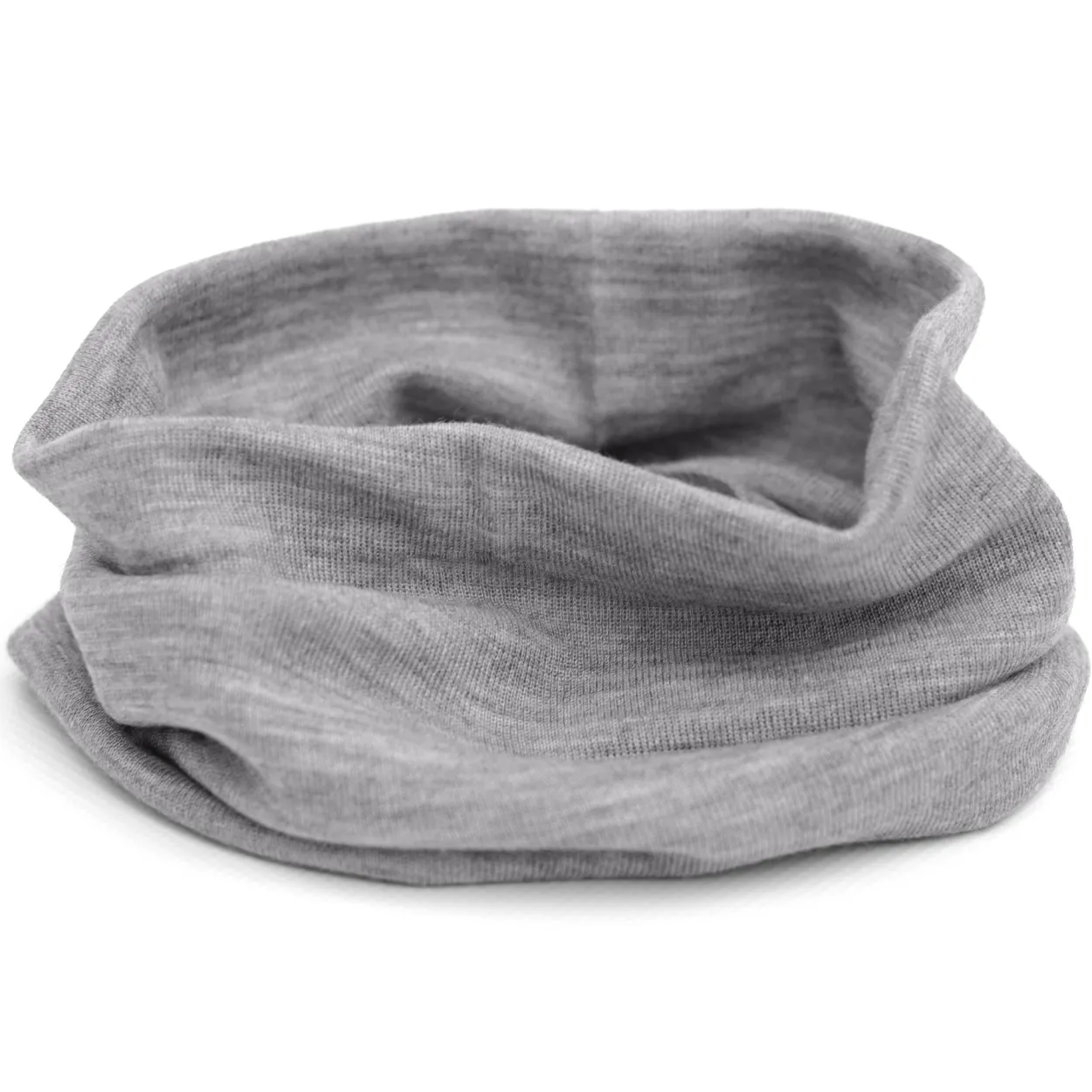 Children' s tube scarf light grey melange