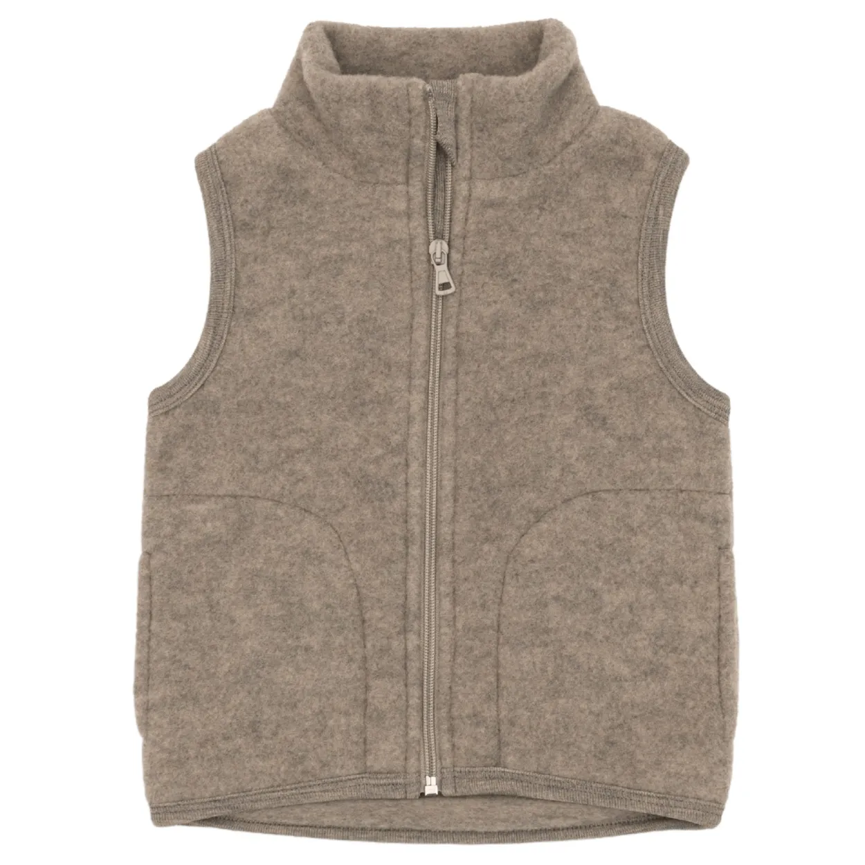 Children's Vest walnut mélange