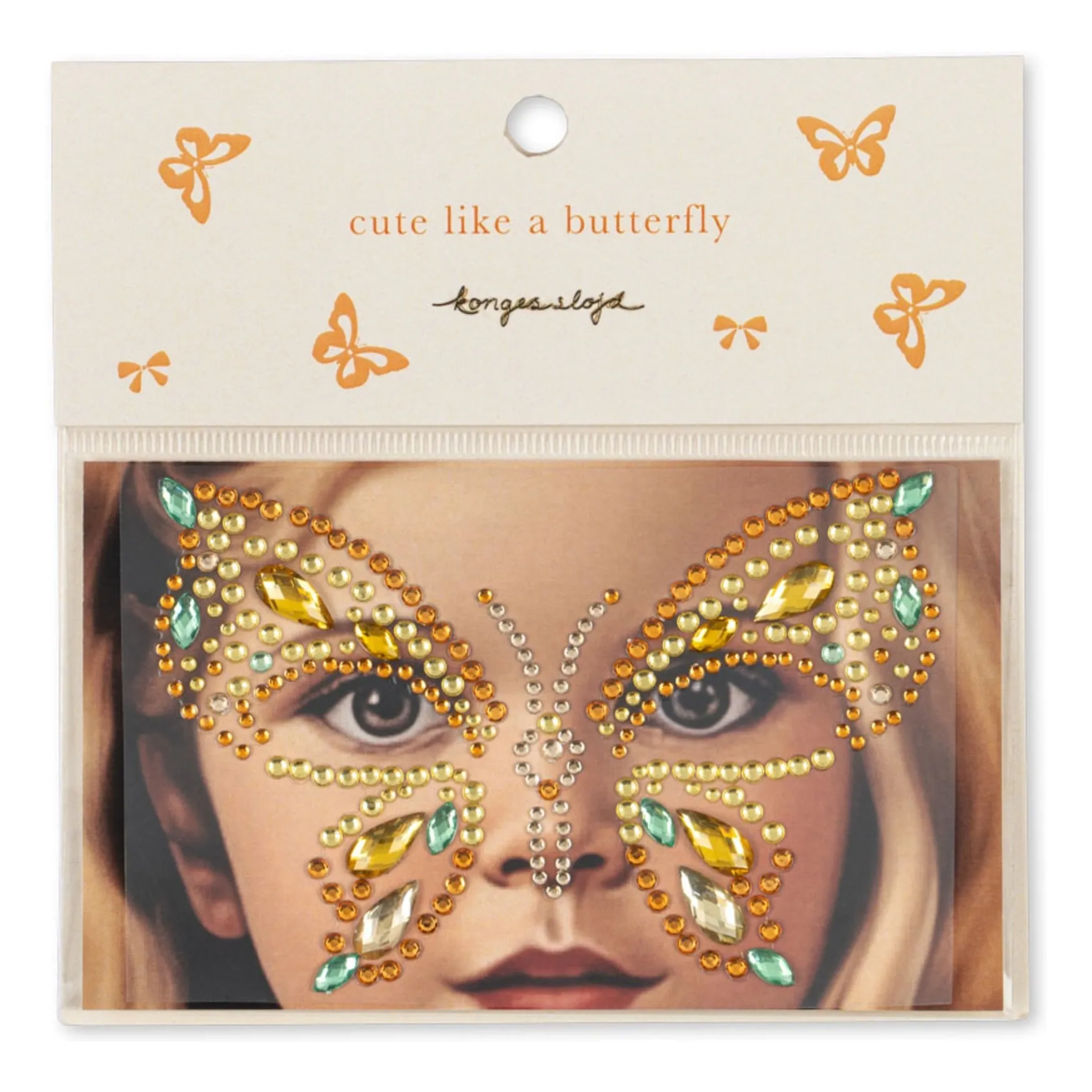 Konges Sløjd Face jewelry | Yellow