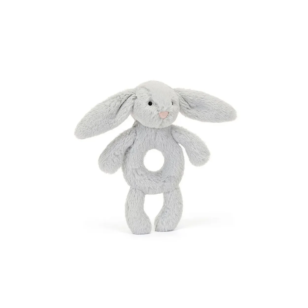 Rabbit Rattle toy silver 18cm