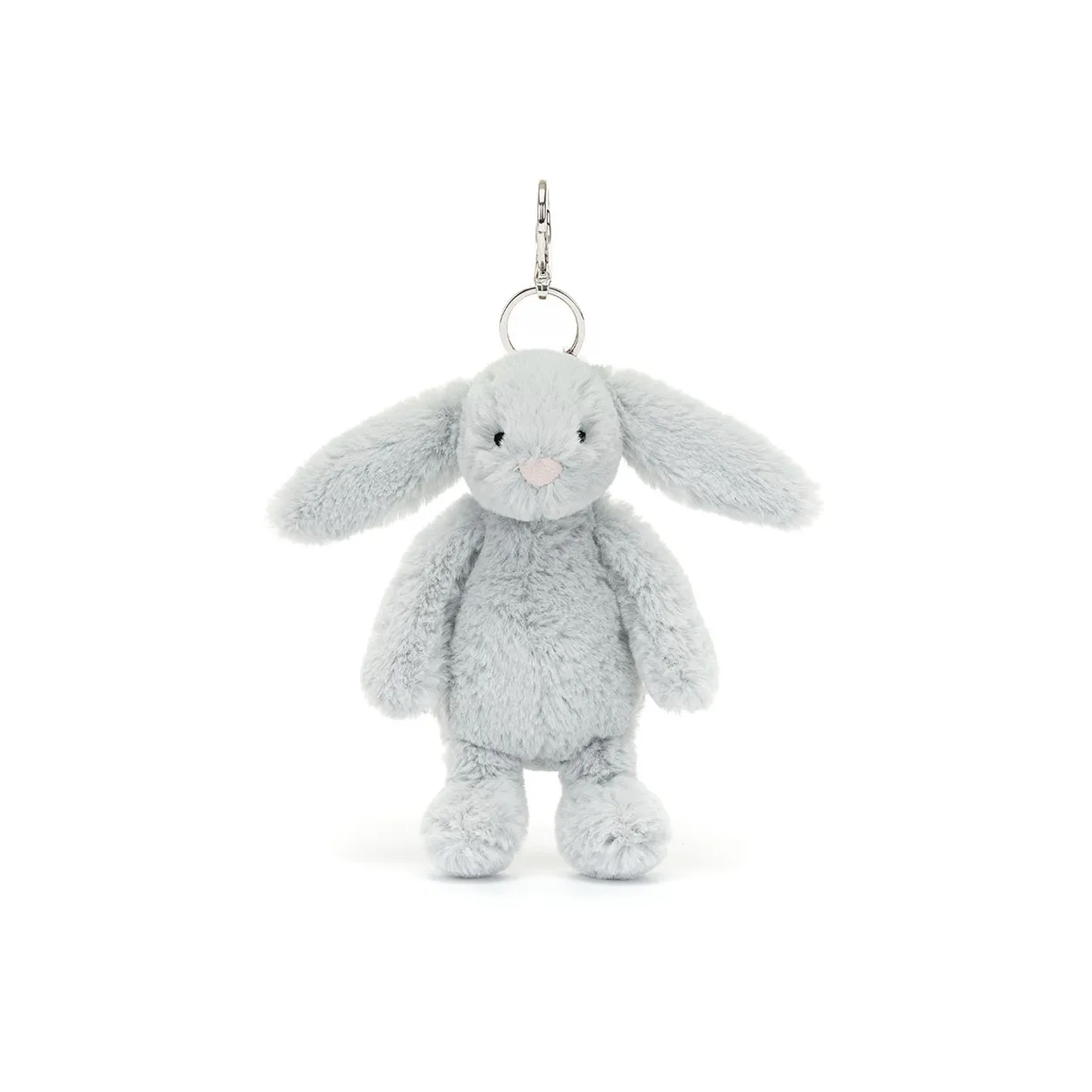 Silver Bunny Keychain 18 cm