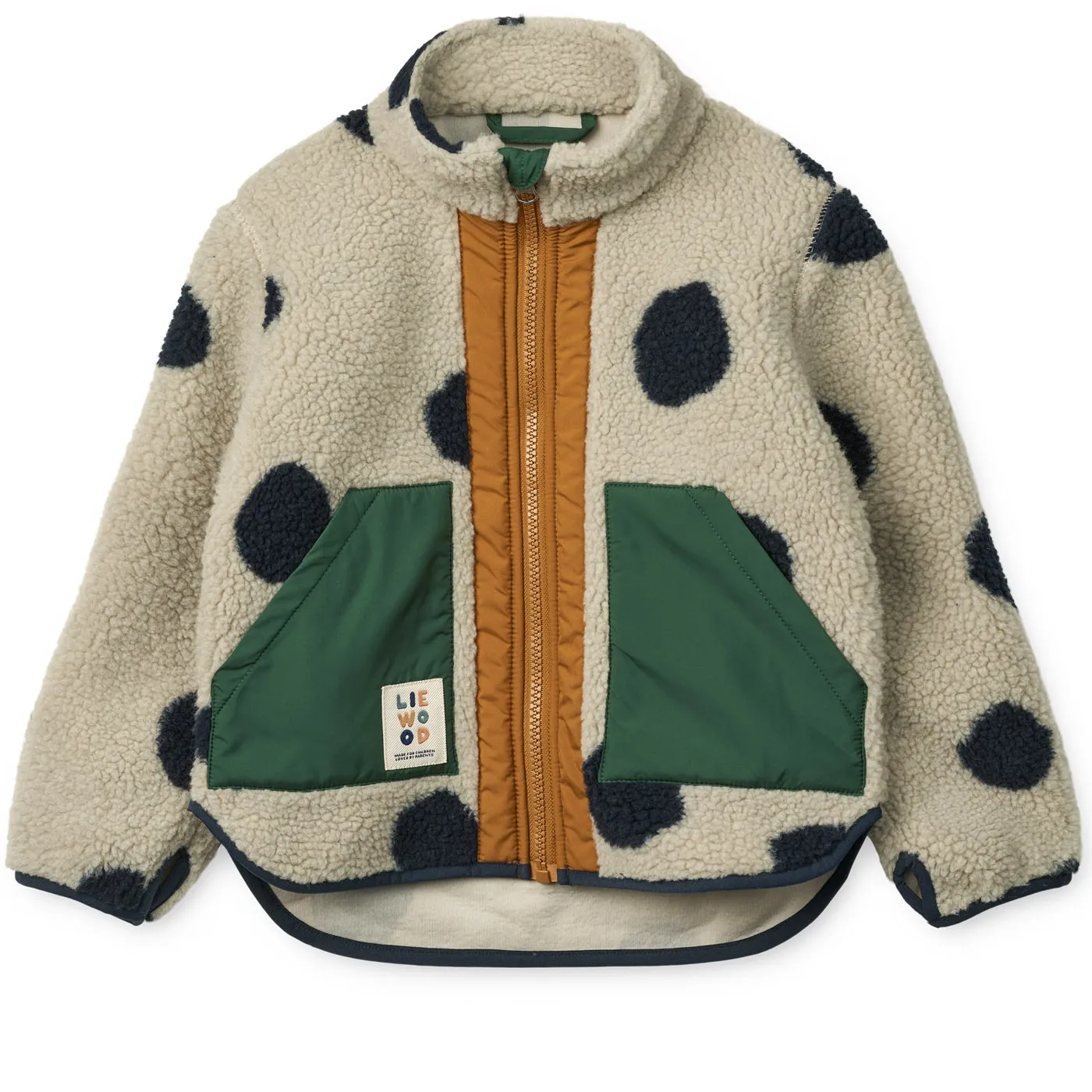 Noam Pile Jacket Spot Dots / Mist