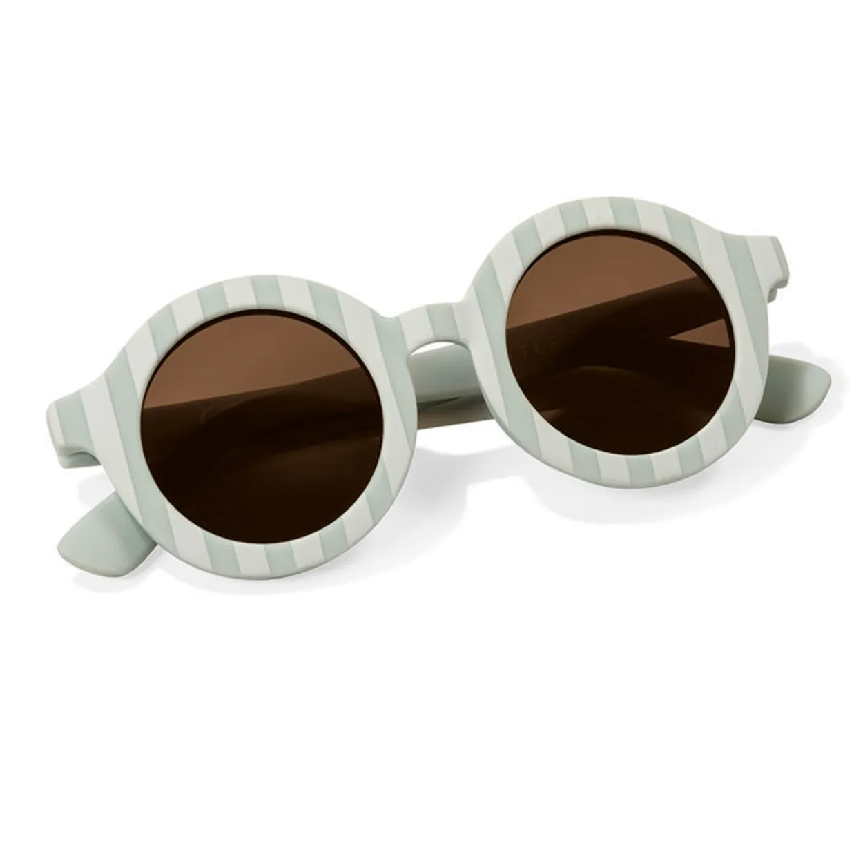 Fresh Greens Round Glasses