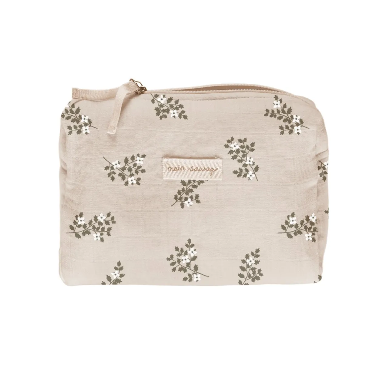 Toiletry bag Holly print