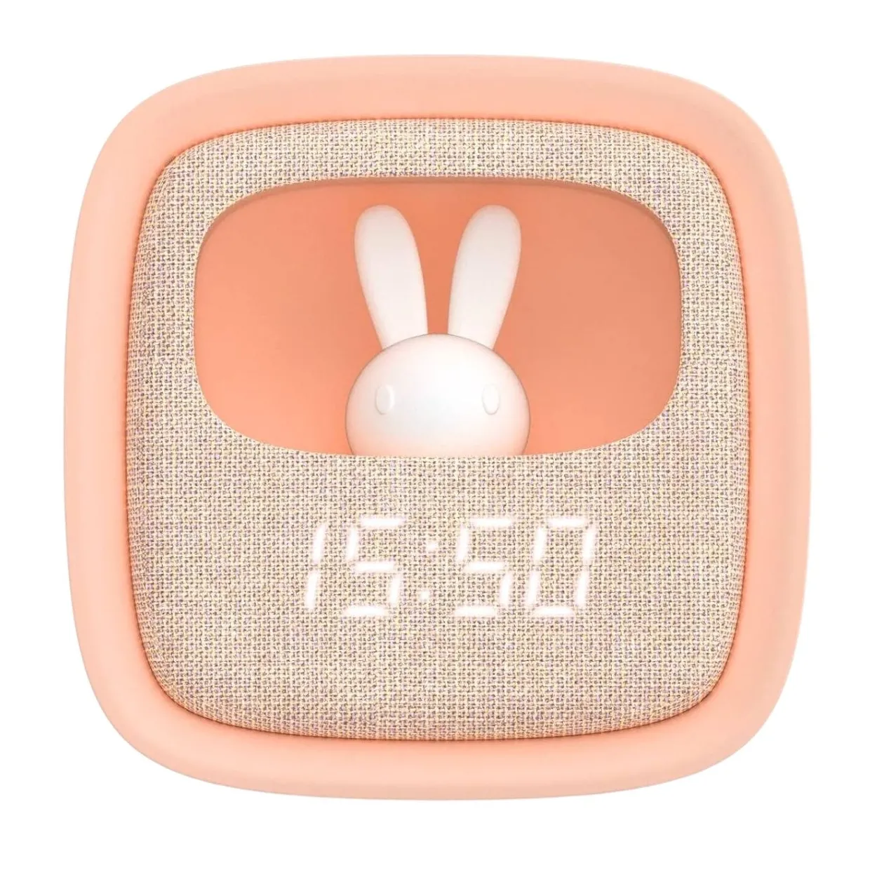 Alarm clock with light Billy Light Pink