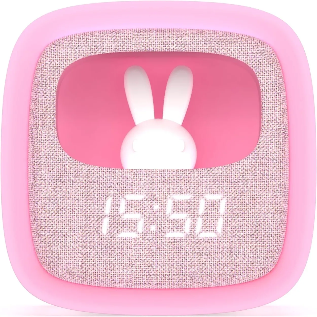 Alarm clock with light Billy pink