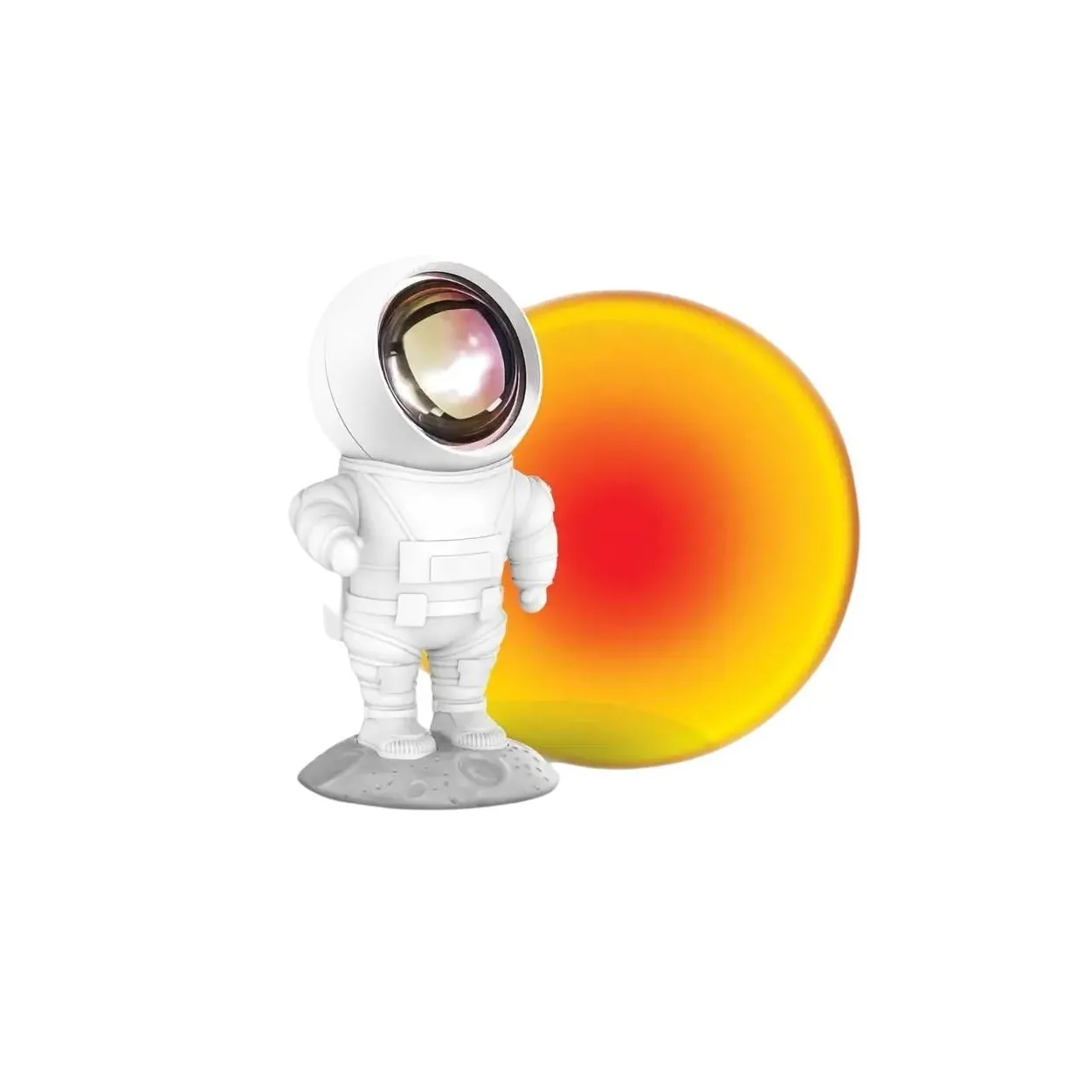 Astronaut projection lamp Sunset orange