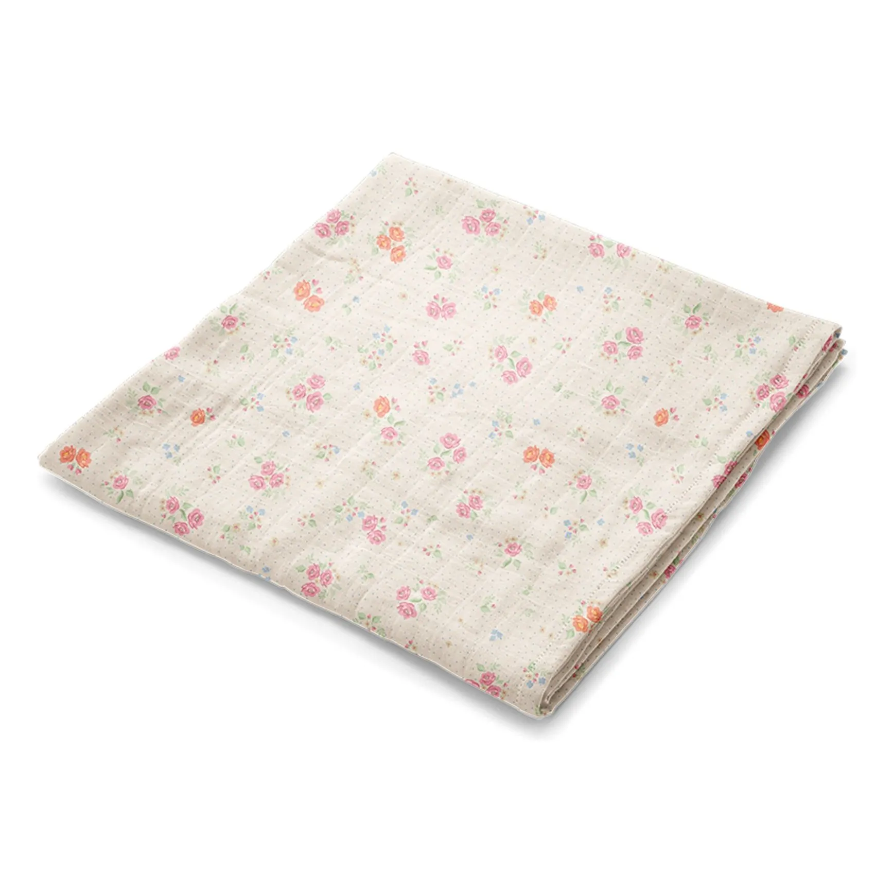 Konges Sløjd Nonoka organic cotton swaddling diaper | Pink