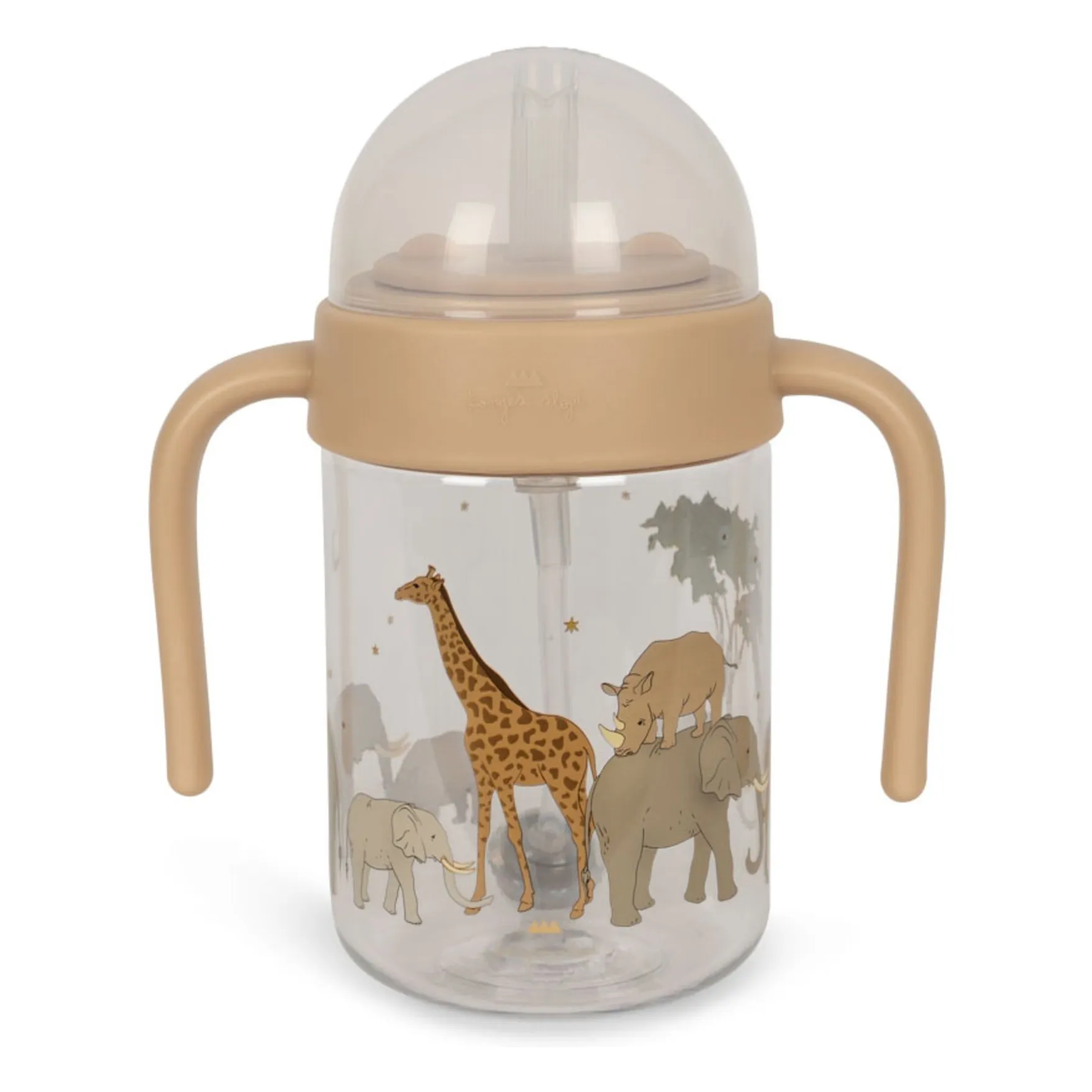 Konges Sløjd Safari learning cup | Beige