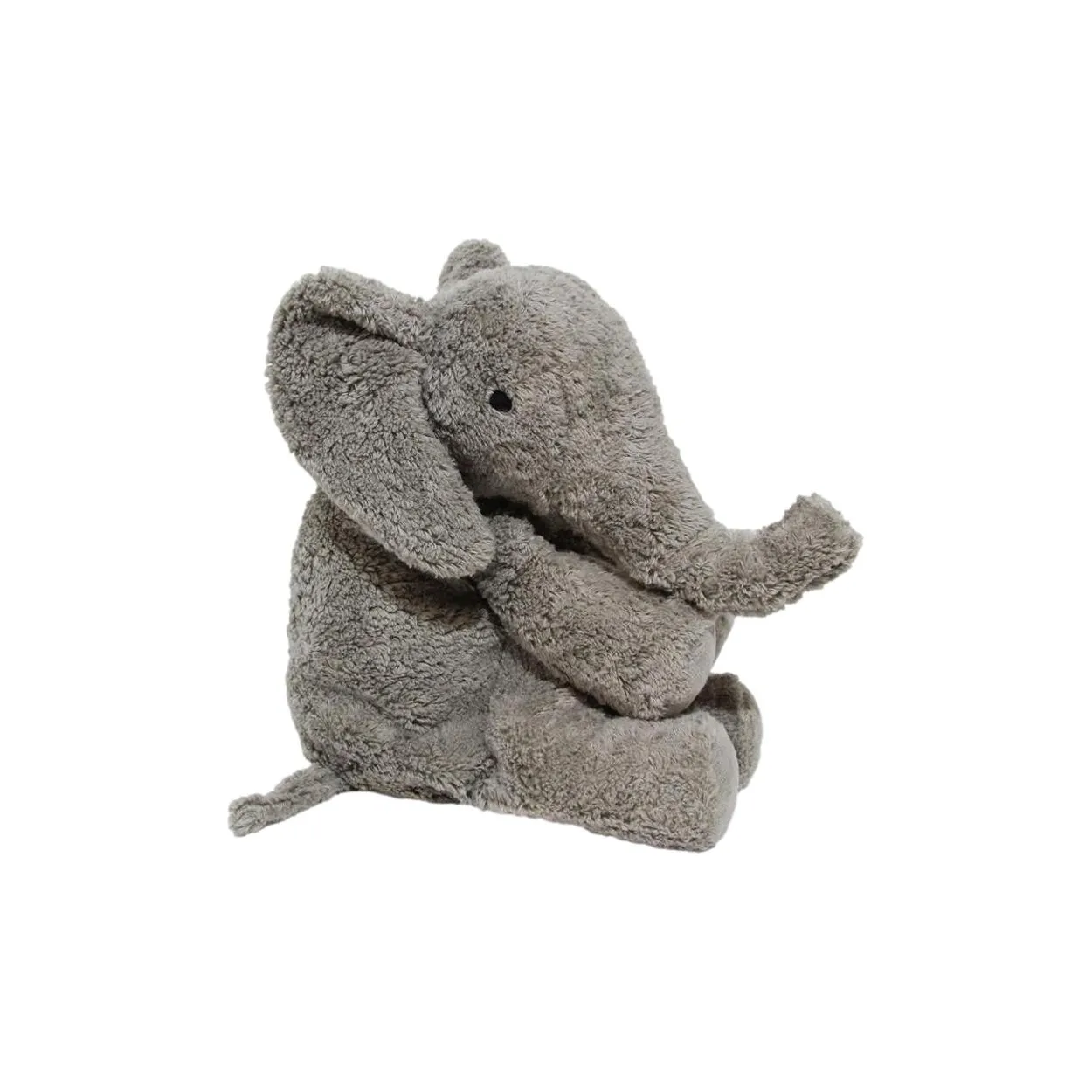Cuddly animal elephant with heat pad small grey