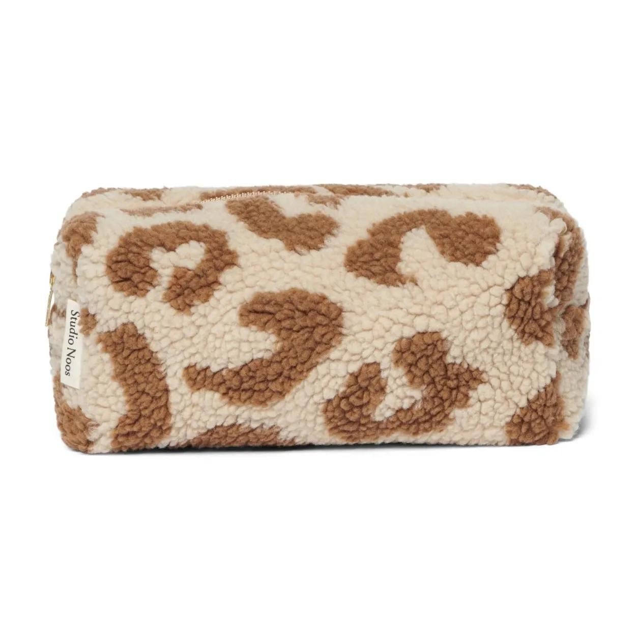 Leopard teddy pouch multi