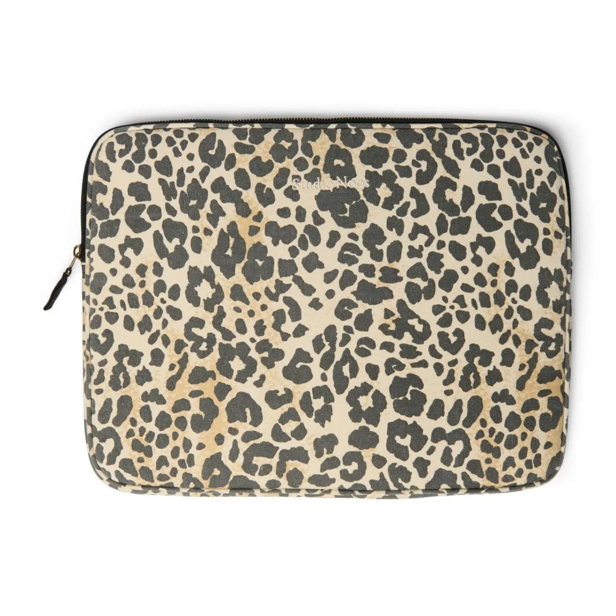Soft Cotton Leopard Laptop Sleeve 15inch