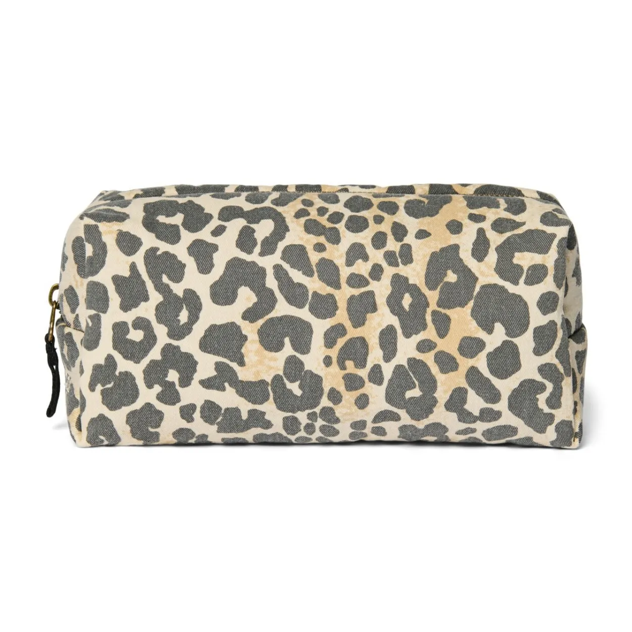 Soft Cotton Leopard Pouch