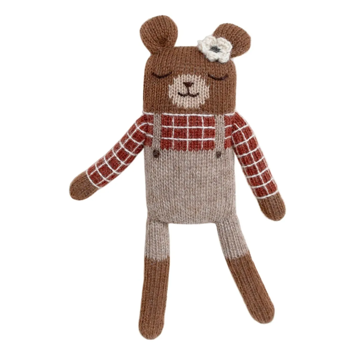 Main Sauvage Teddy bear dungarees | Siena