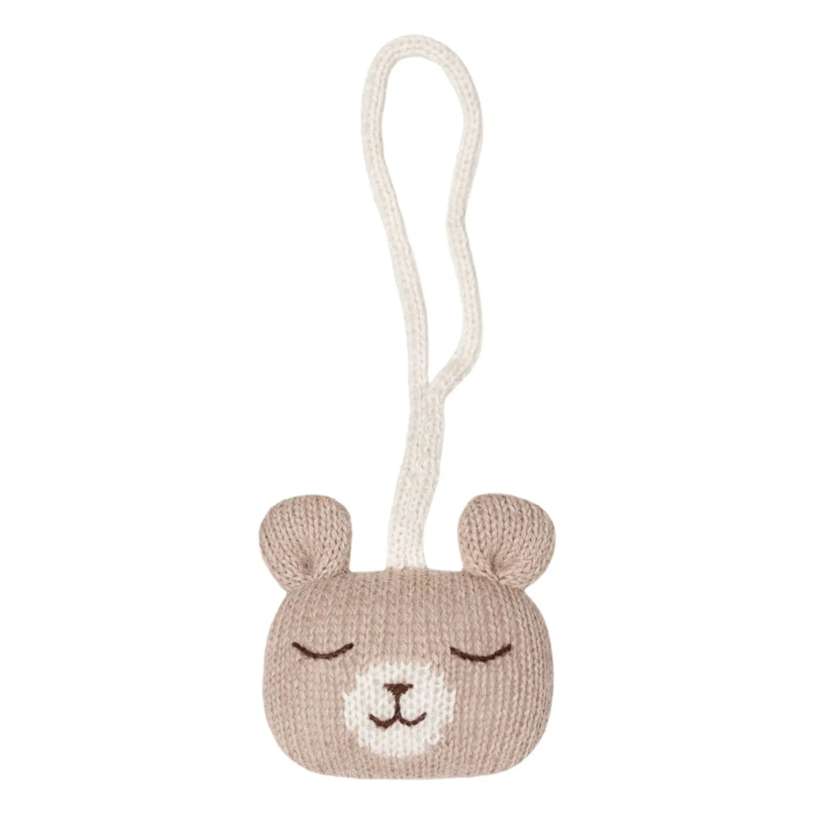 Main Sauvage Teddy Bear hanging toy | Sand